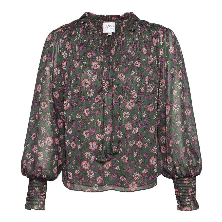 Clothing Misa | Clio Top Evergreen