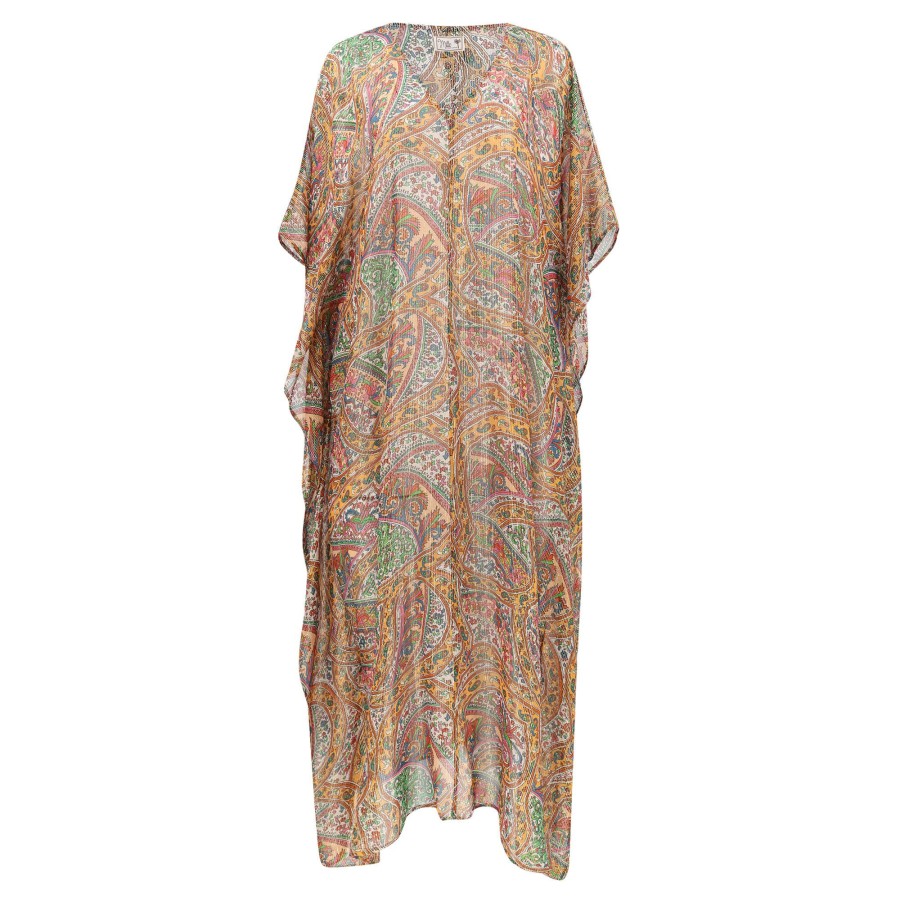 Clothing Mille | Jones Paisley Caftan Paisley Shimmer