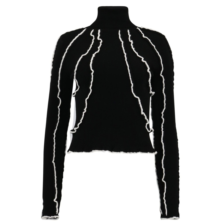 Clothing Sea | Elin Turtleneck Black