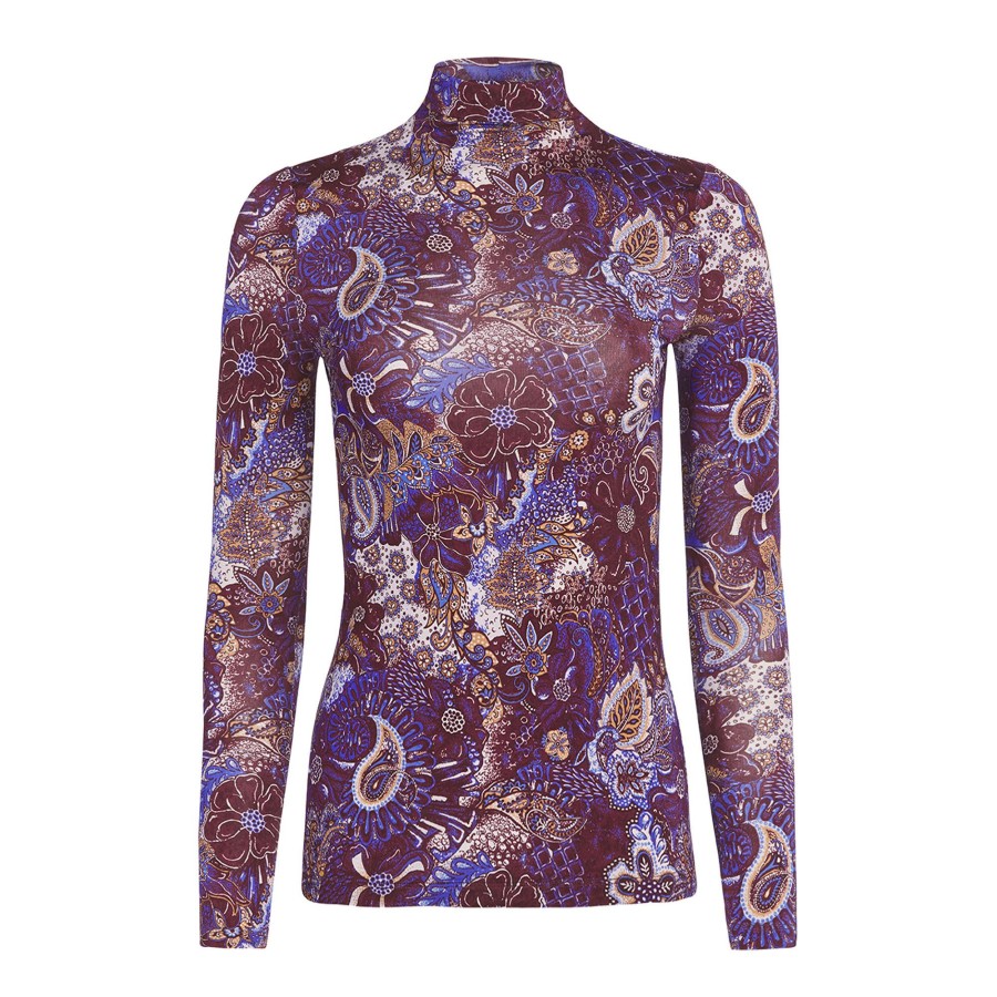 Clothing Marie Oliver | Eloise Turtleneck Top Magnolia