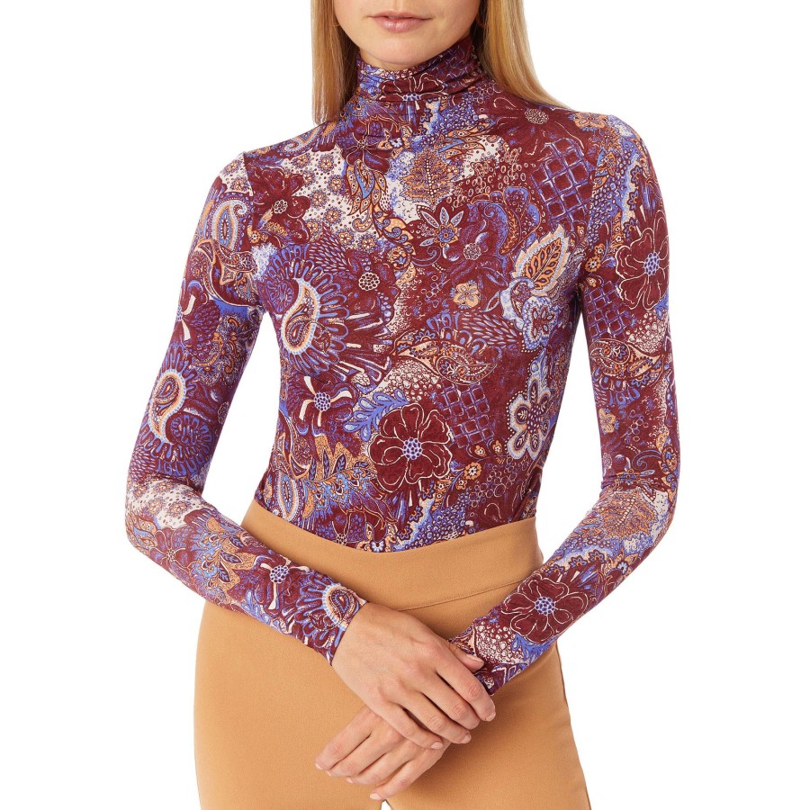 Clothing Marie Oliver | Eloise Turtleneck Top Magnolia