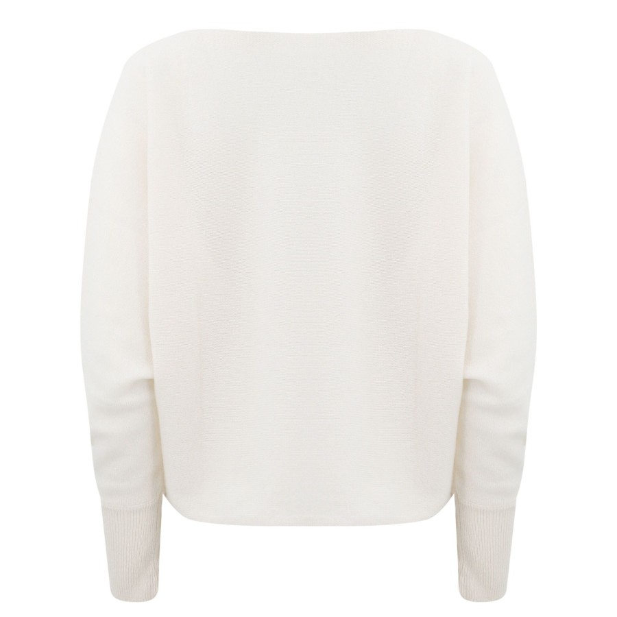 Clothing Crush Cashmere | Yangon Boat Neck Sweater Camel (Out Of Stock)