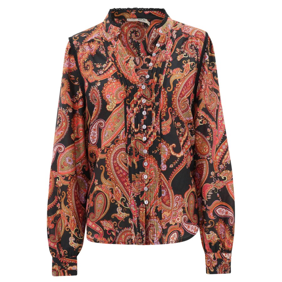 Clothing Go Silk | Go Pleasantville Blouse Tapestry