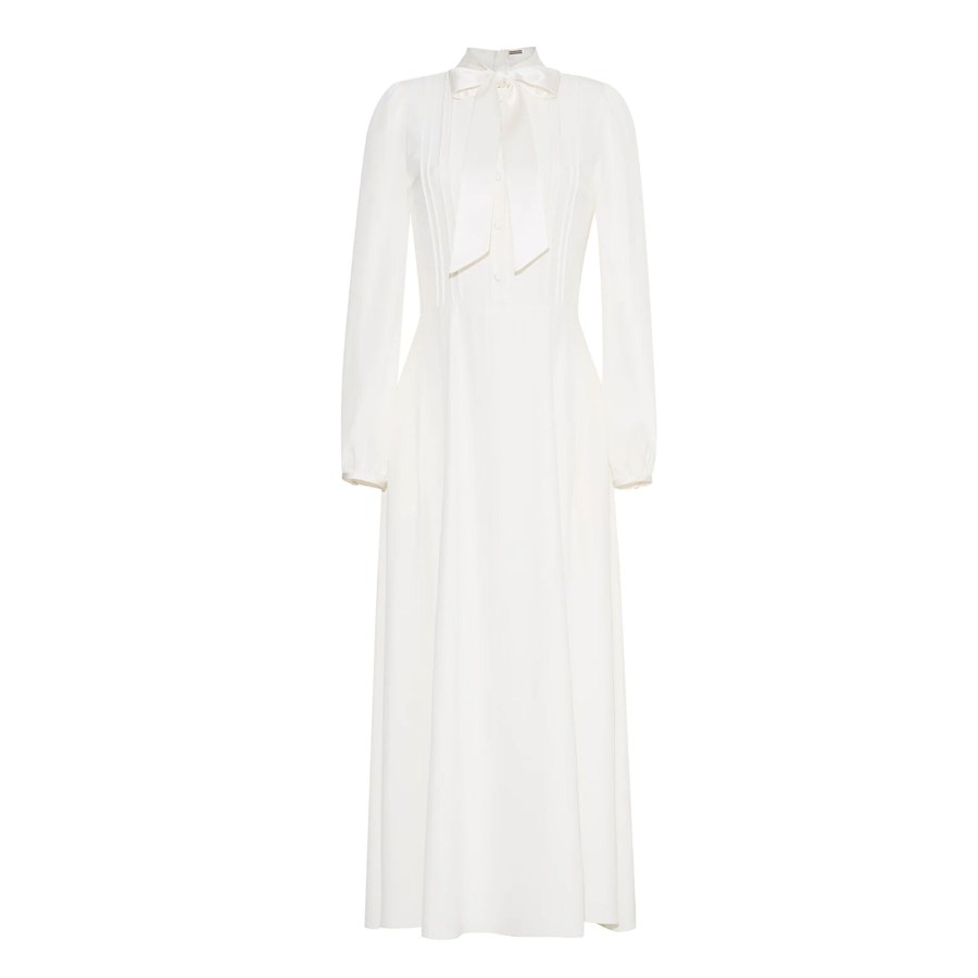 Clothing Adam Lippes | Alison Dress Ivory