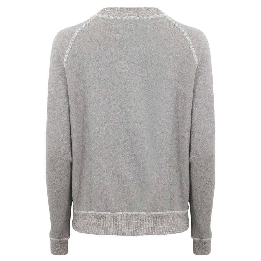 Clothing The Great | The V-Neck Sweatshirt Grey