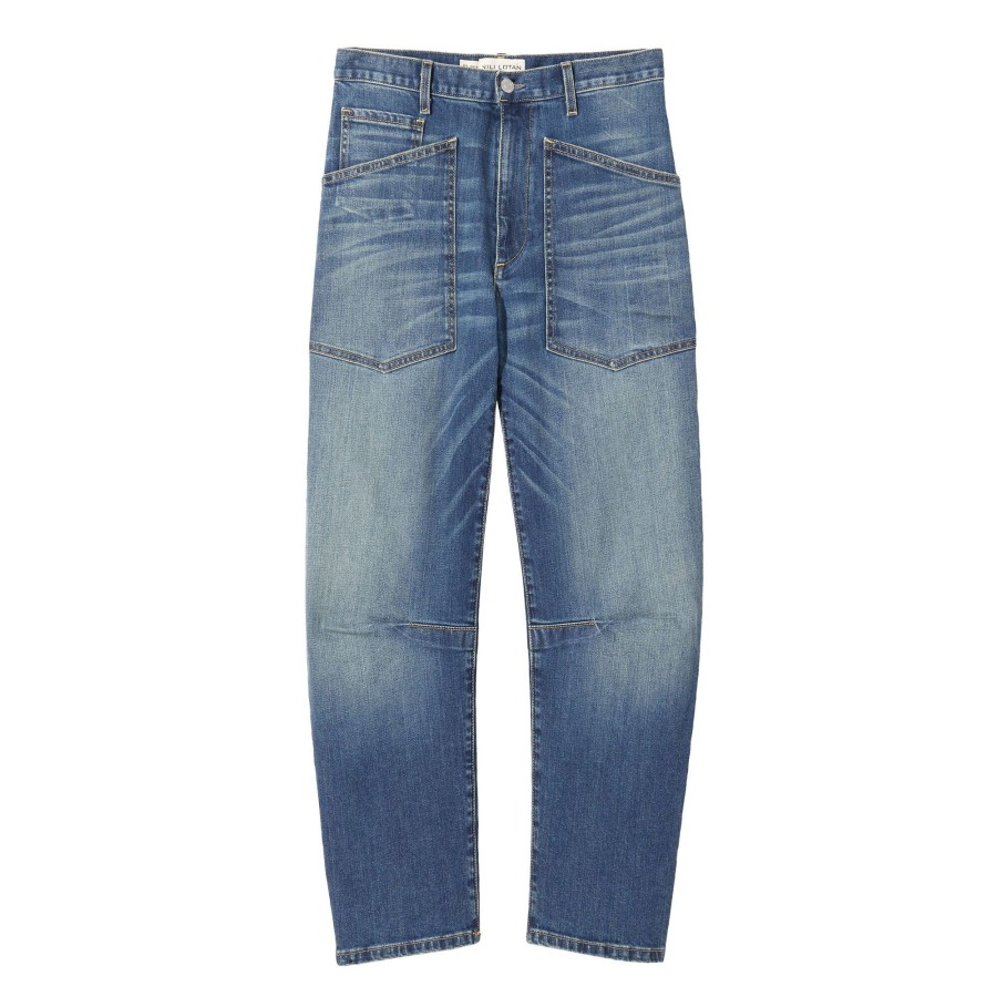 Clothing Nili Lotan | Shon Tapered Jean Classic Wash