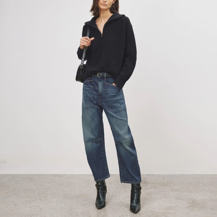 Clothing Nili Lotan | Shon Tapered Jean Classic Wash