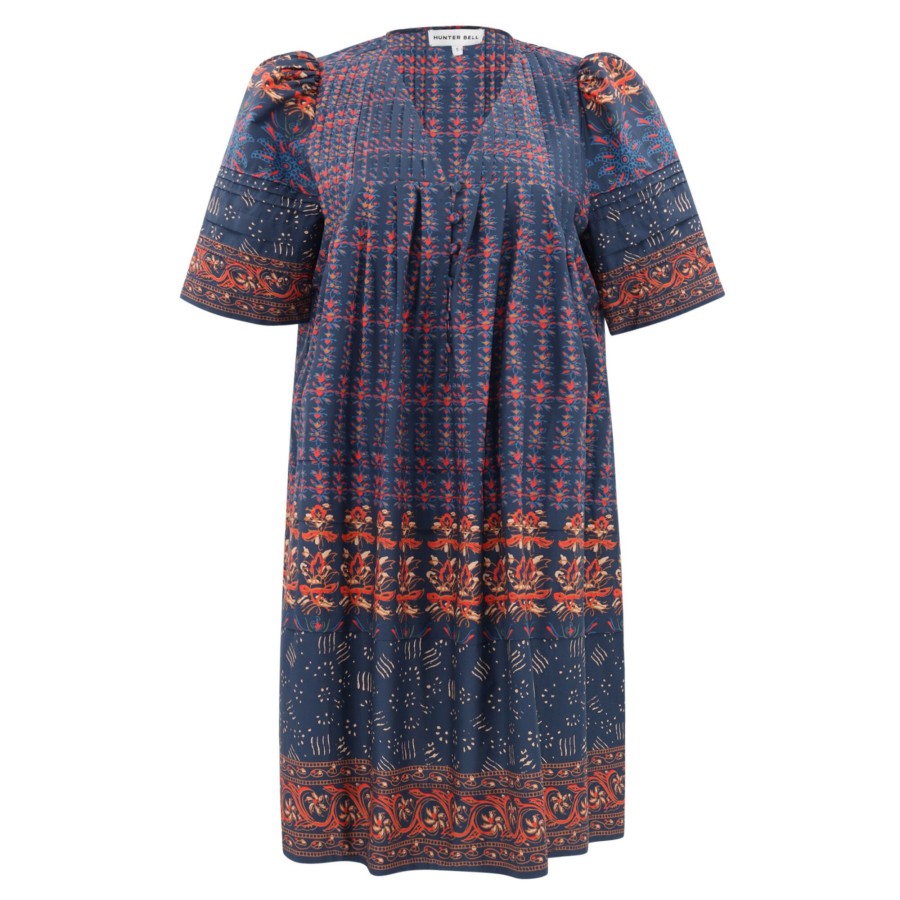 Clothing Hunter Bell | Youjin Dress Navy