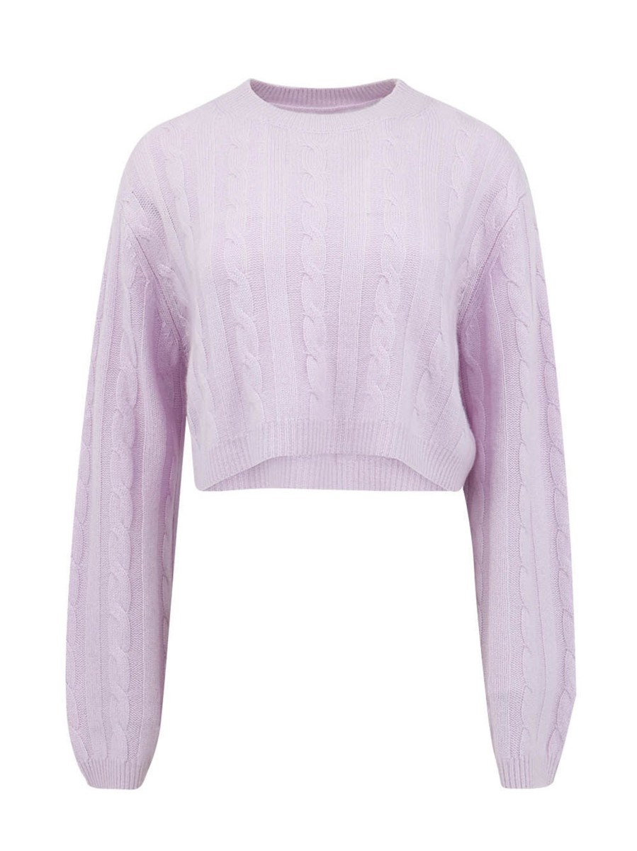 Clothing Sablyn | Emmanuel Cable Knit Sweater Prism