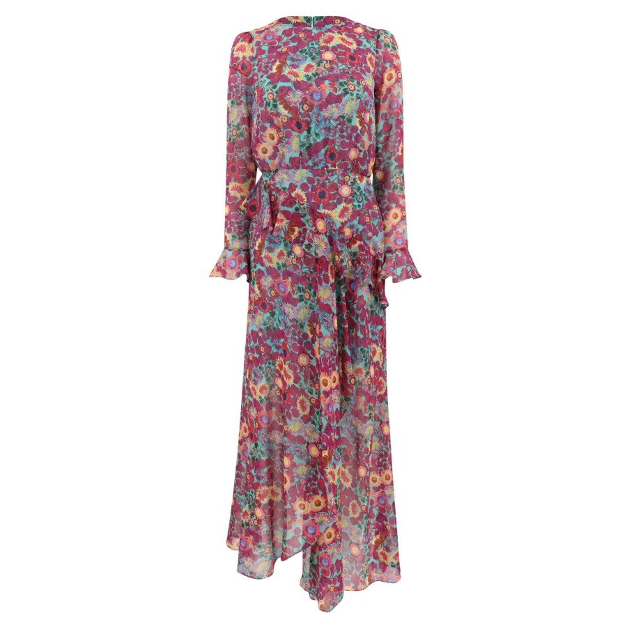 Clothing Saloni | Jolene Dress Prairie Sky