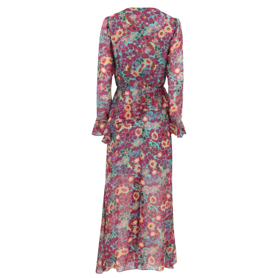 Clothing Saloni | Jolene Dress Prairie Sky