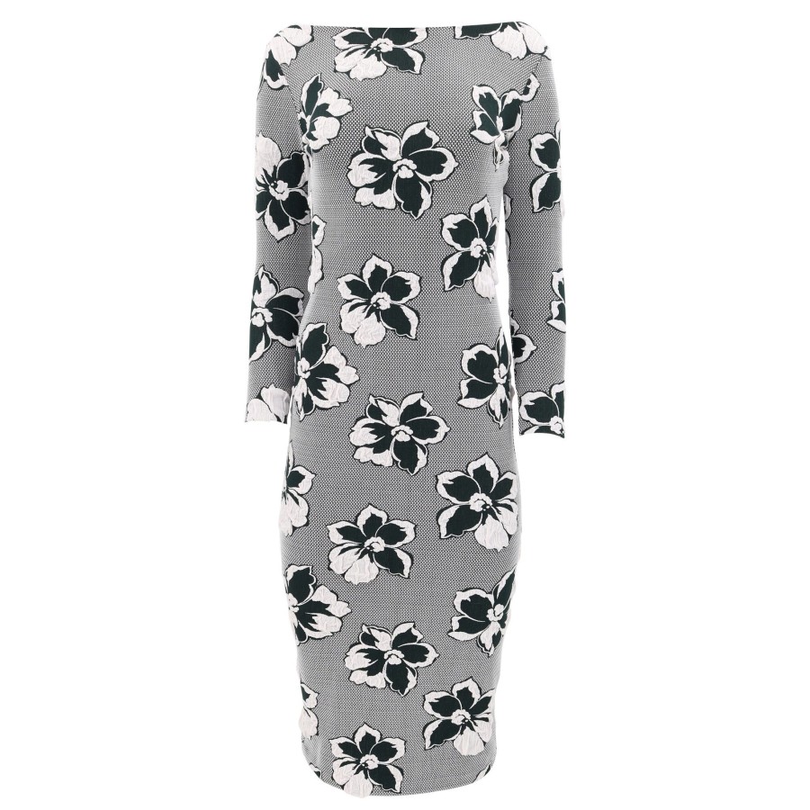 Clothing La Petite Robe | Basella 3D Midi Dress Fiore