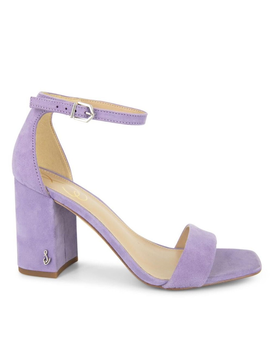 Shoes Sam Edelman | Daniella Block Heel Sandals Purpleir