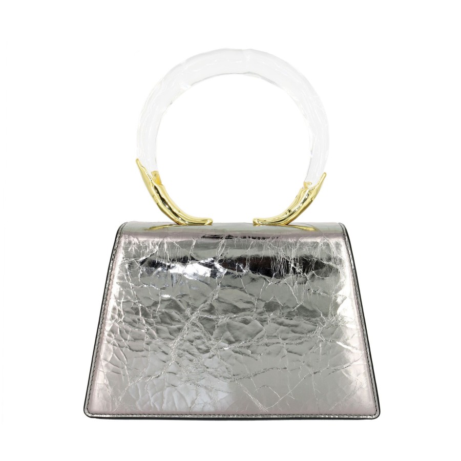 Handbags Alexis Bittar | Lucite Quad Handbag Pewter