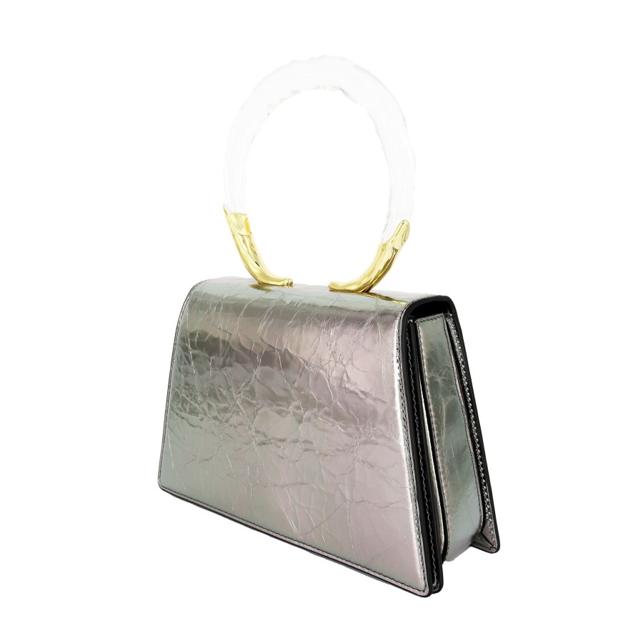 Handbags Alexis Bittar | Lucite Quad Handbag Pewter