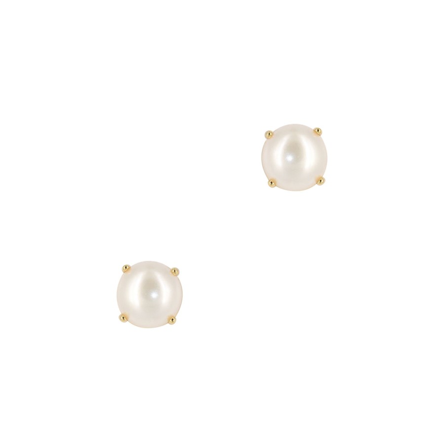 Jewelry Lele Sadoughi | Ashford Pearl Stud Earrings Ivory Pearl