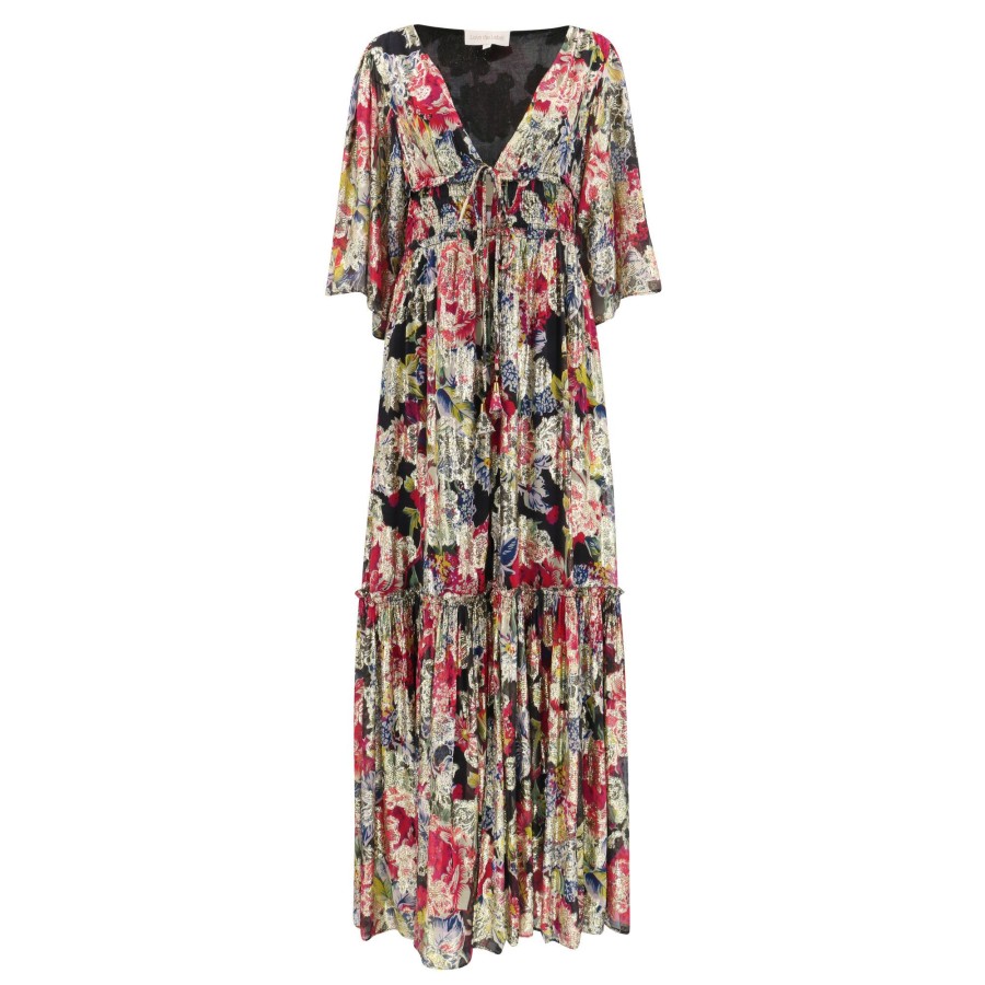 Clothing Love The Label | Paris Shimmer Floral Dress Cady Floral Print