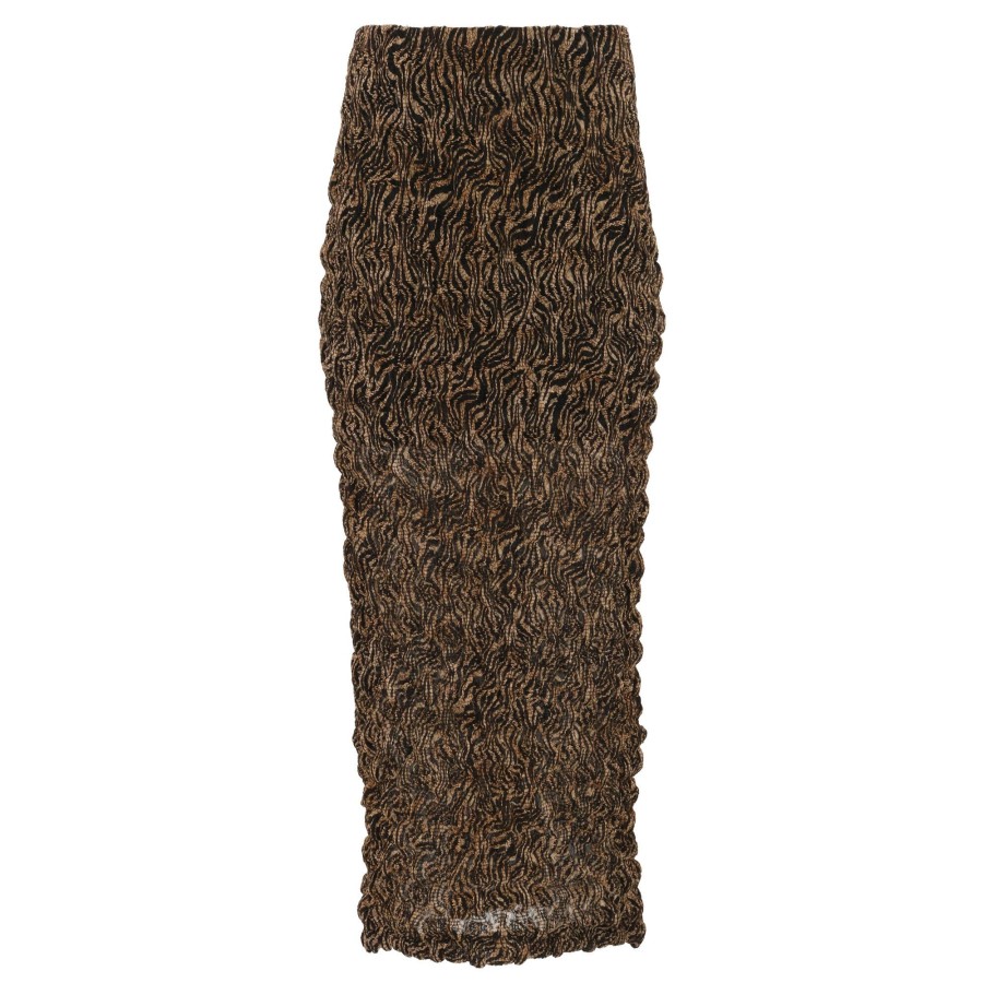 Clothing Nanushka | Estea Maxi Skirt Zebra