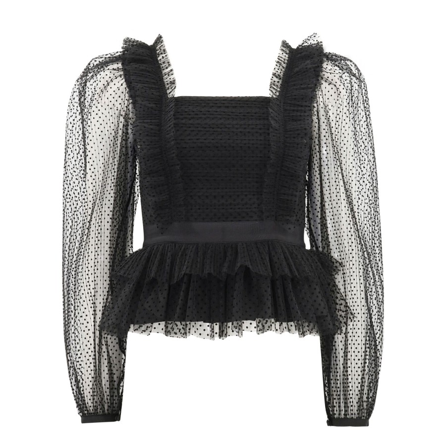 Clothing Hunter Bell | Sarie Top Onyx
