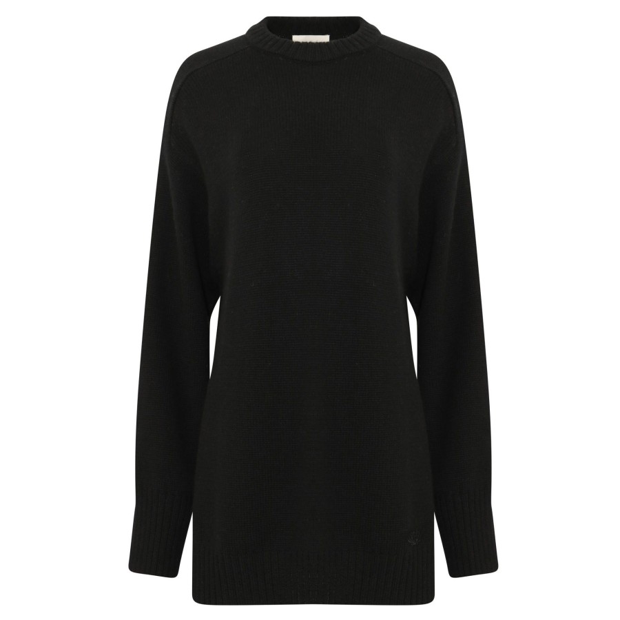 Clothing Loulou Studio | Baltra Cashmere Knit Sweater Black