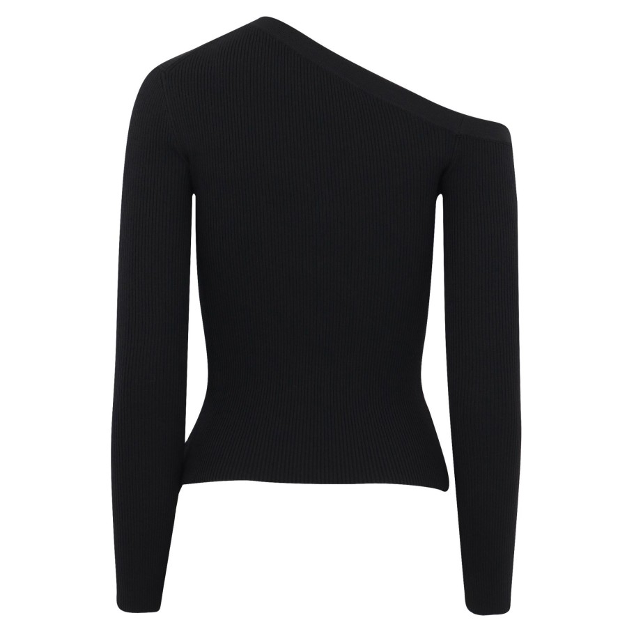 Clothing Staud | Craftsman Cardigan Sweater Black