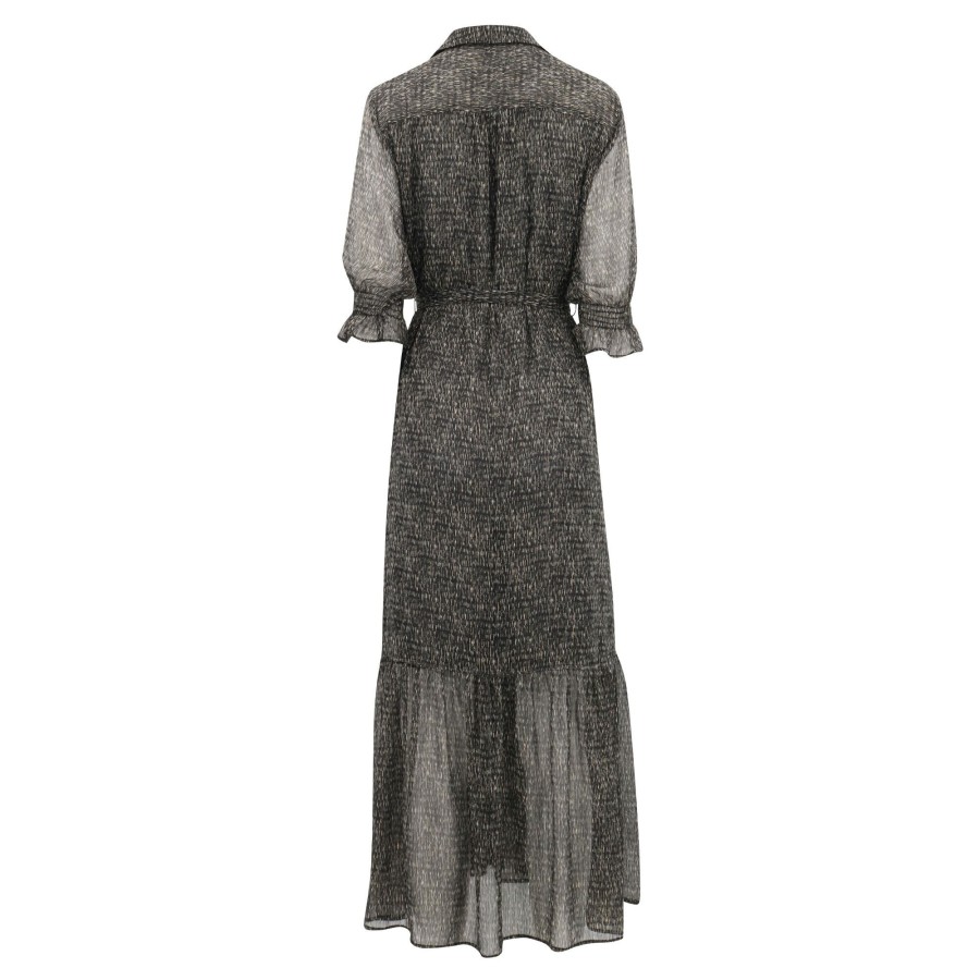 Clothing Finley | Sienna Dress Black/Cream