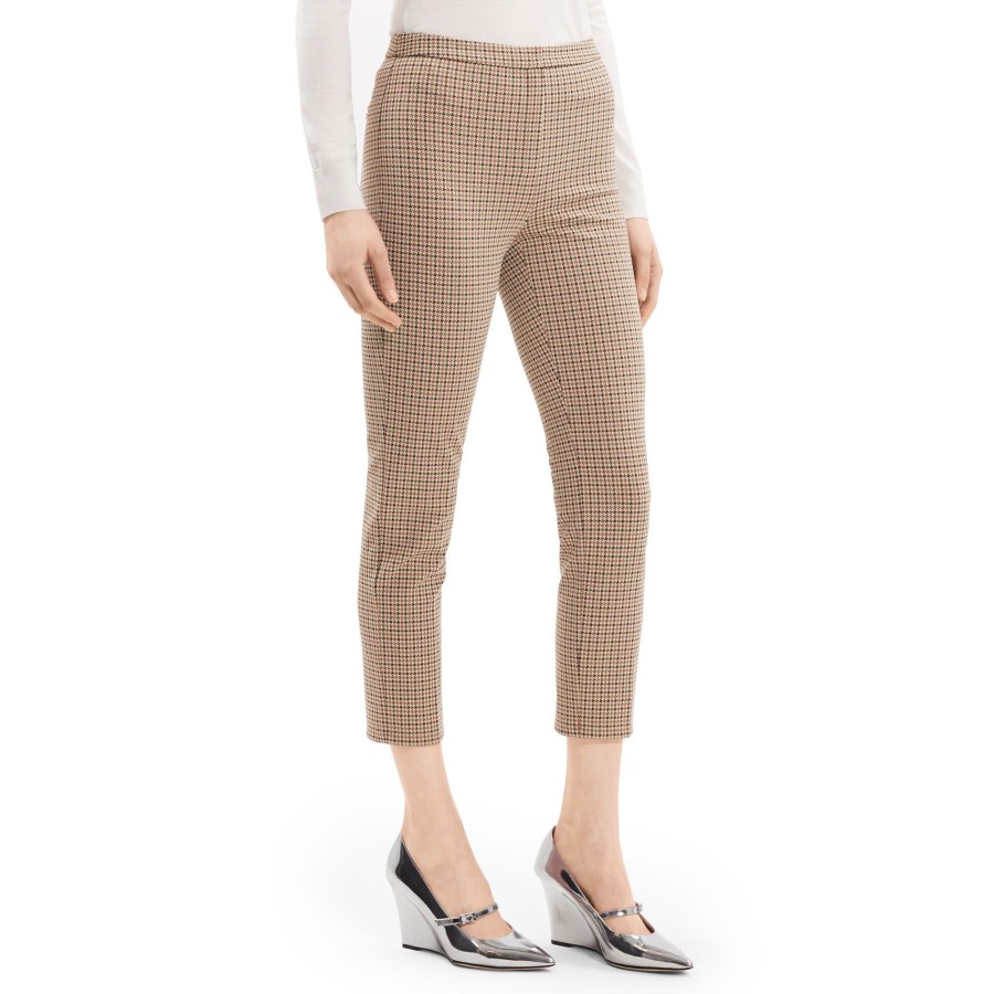 Clothing Theory | Houndstooth Knit Slim Pant Multi