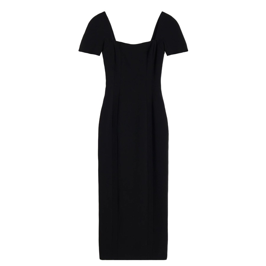 Clothing A.L.C. | Elvie Midi Dress Black
