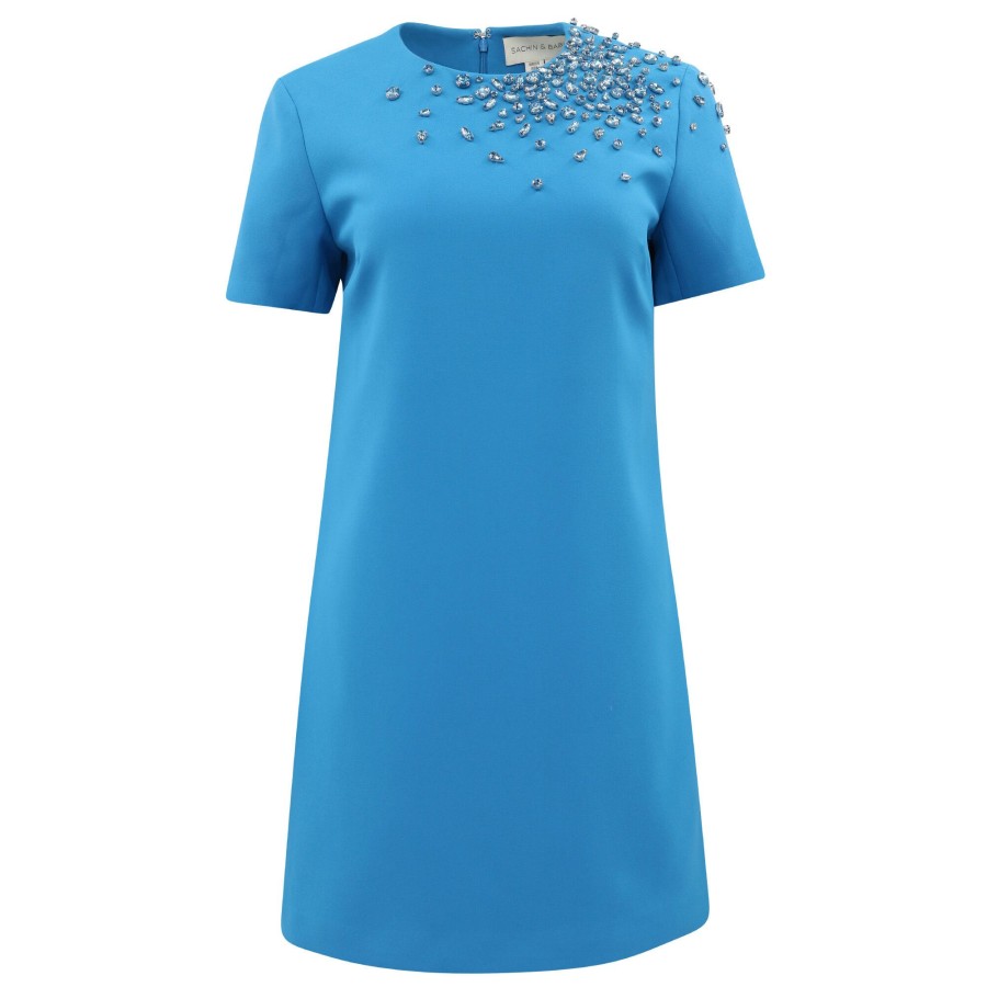 Clothing Sachin & Babi | Lauren Dress Azure