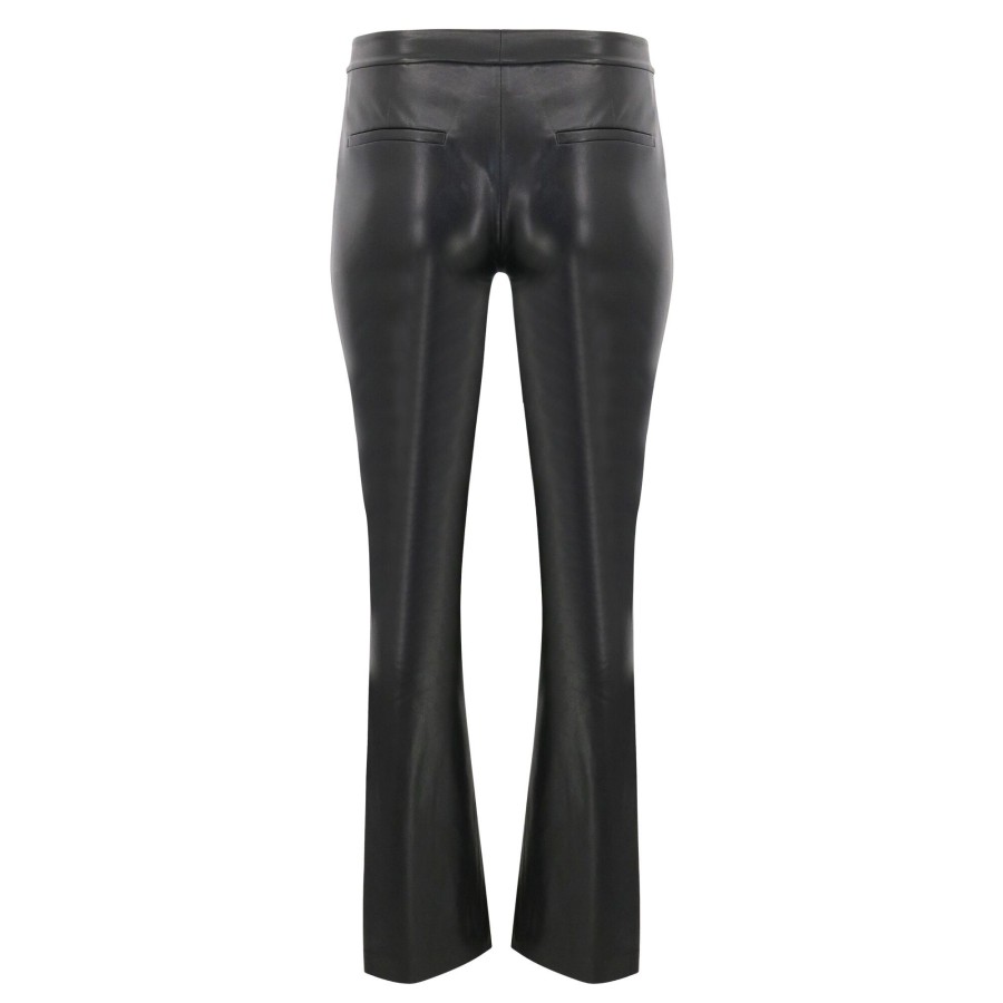 Clothing Alice + Olivia | Walker Vegan Leather Pant Black