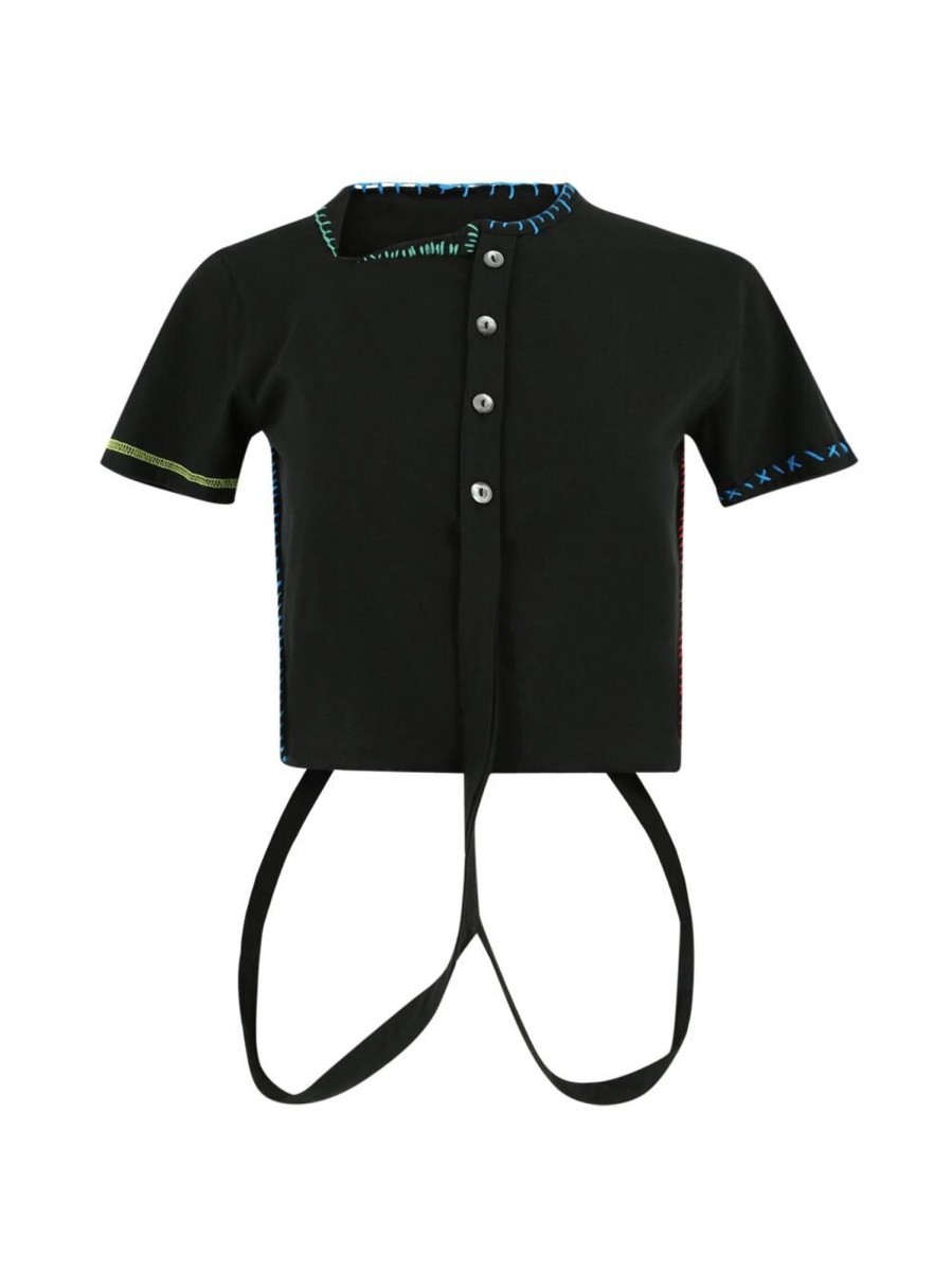 Clothing Andersson Bell | New Rework T-Shirt Black