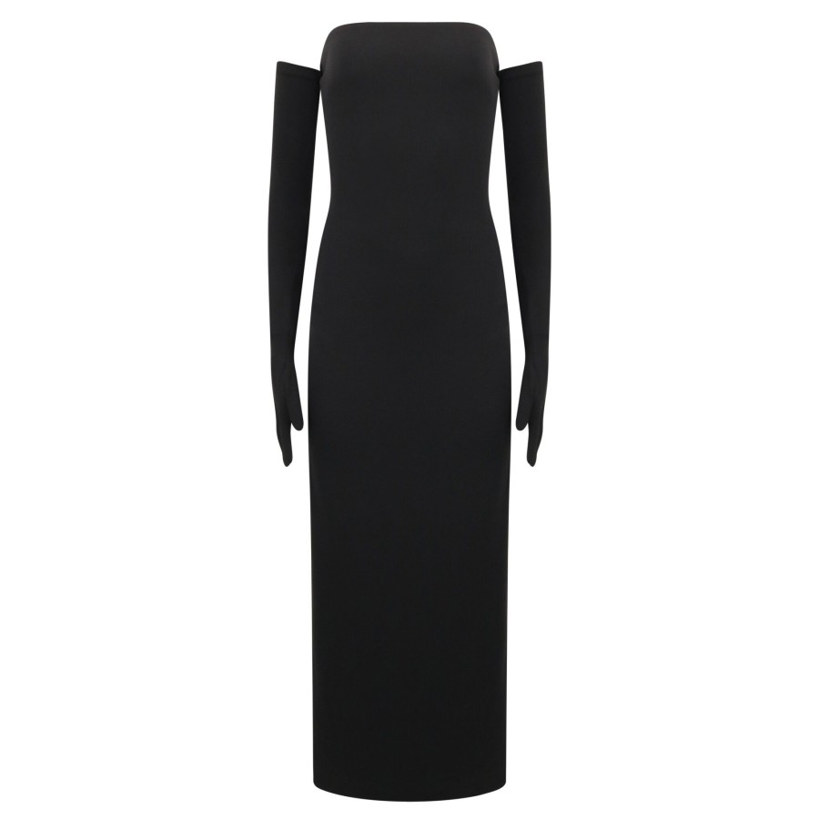 Clothing Solace London | Tullia Maxi Dress Black