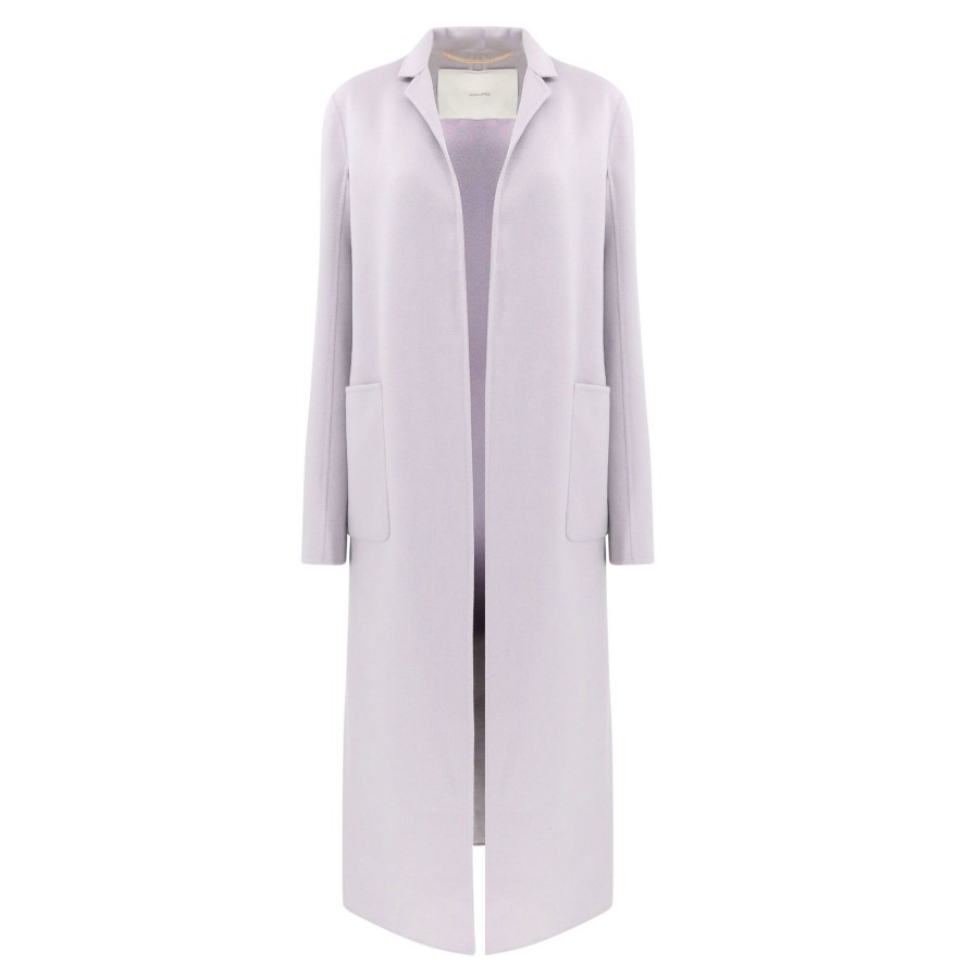 Clothing Adam Lippes | Vanessa Cashmere Coat Lilac