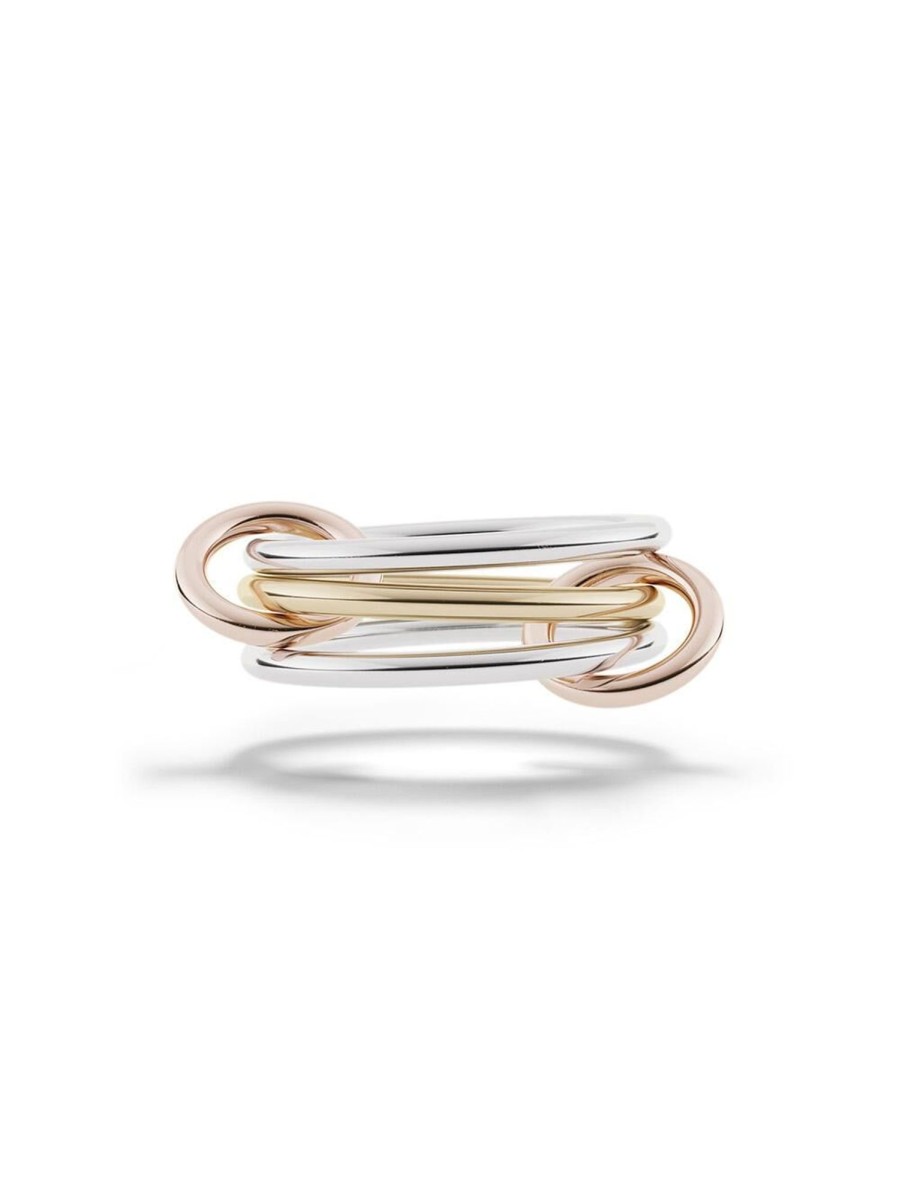 Jewelry Spinelli Kilcollin | Solarium Mix Stack Ring Mixed Metal