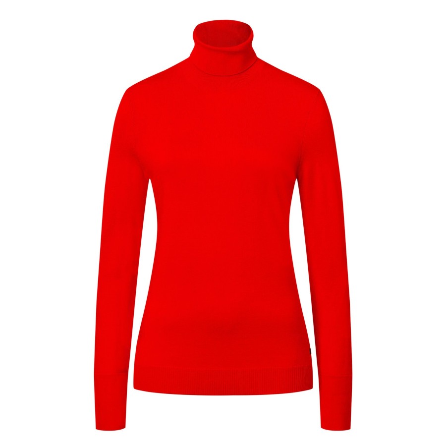 Clothing Bogner | Vinny Turtleneck Sweater Red