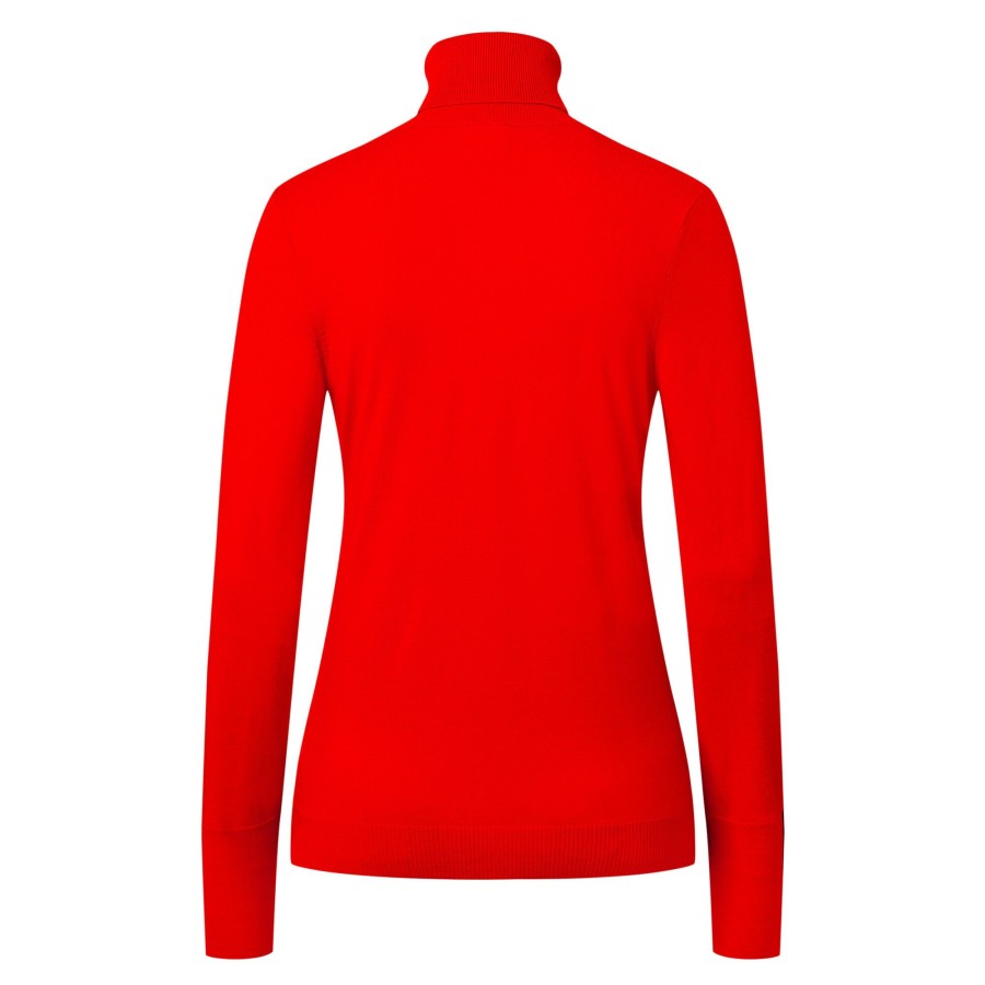 Clothing Bogner | Vinny Turtleneck Sweater Red
