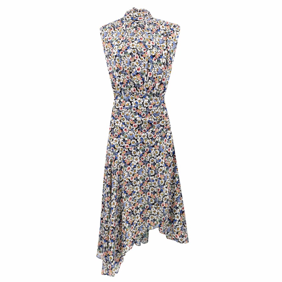 Clothing Veronica Beard | Anuli Dress Black Multi