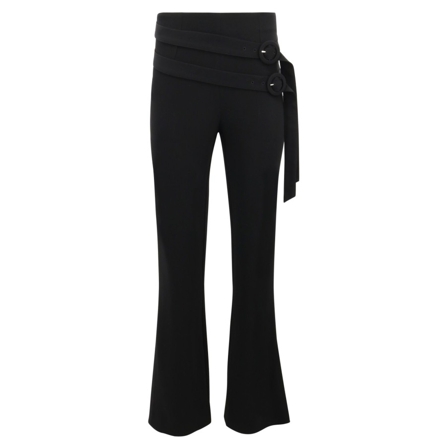Clothing Cinq à Sept | Hadlee Belted Wide Leg Pant Black