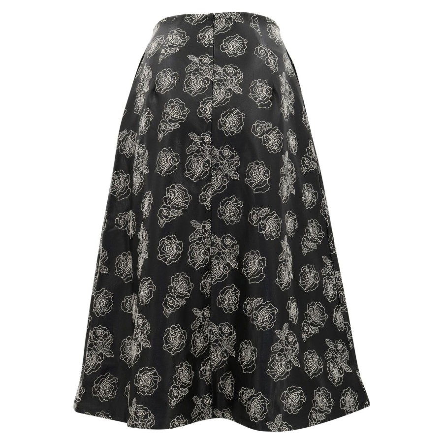 Clothing Baum Und Pferdgarten | Shari Printed Mini Skirt Black