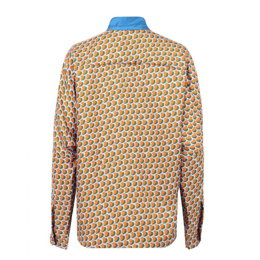 Clothing Odeeh | Printed Blouse Saffron