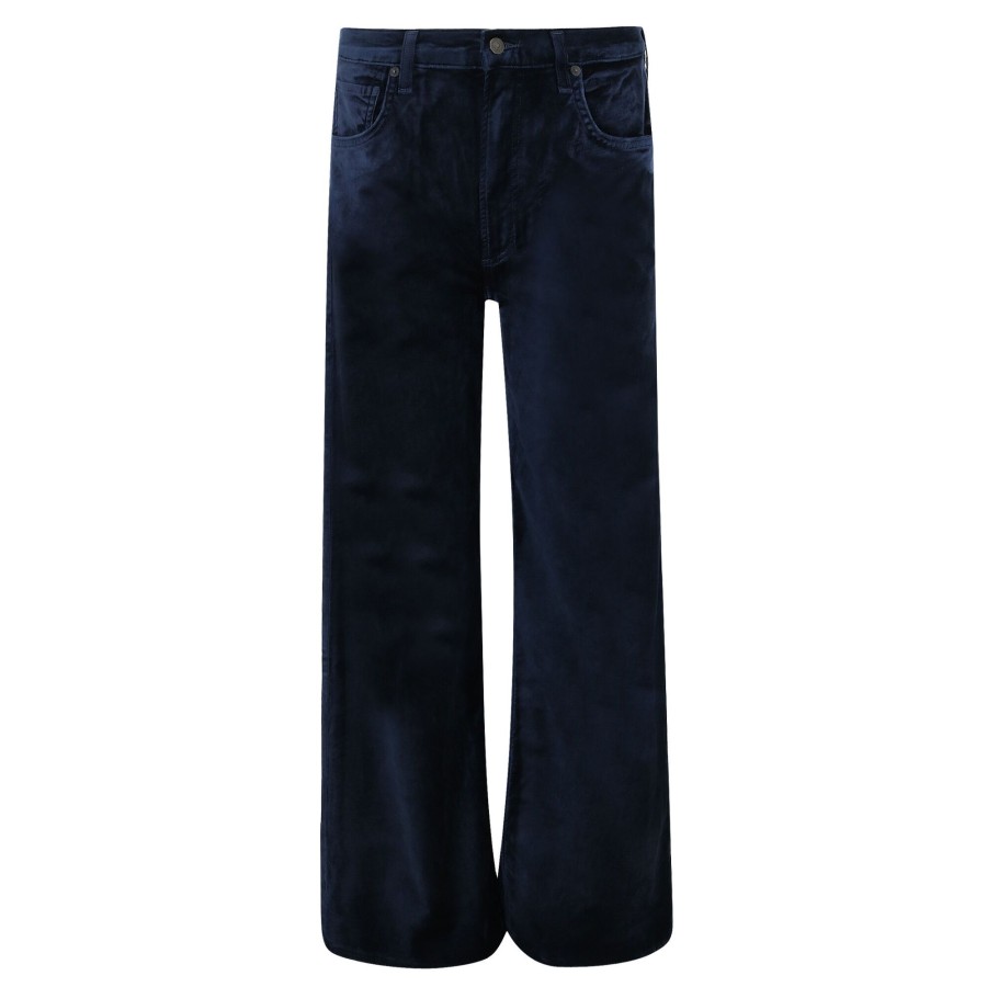 Clothing Citizens of Humanity | Velvet Paloma Baggy Pant Navy