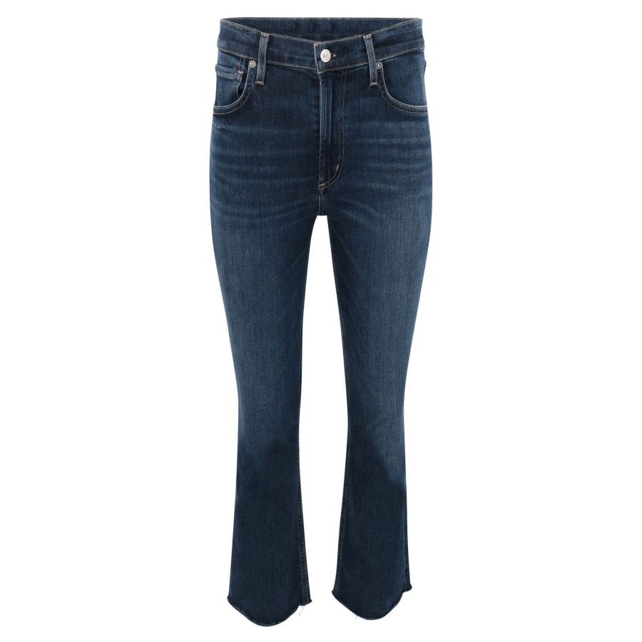 Clothing Citizens of Humanity | Isola Mid Rise Cropped Boot Jean Baltic