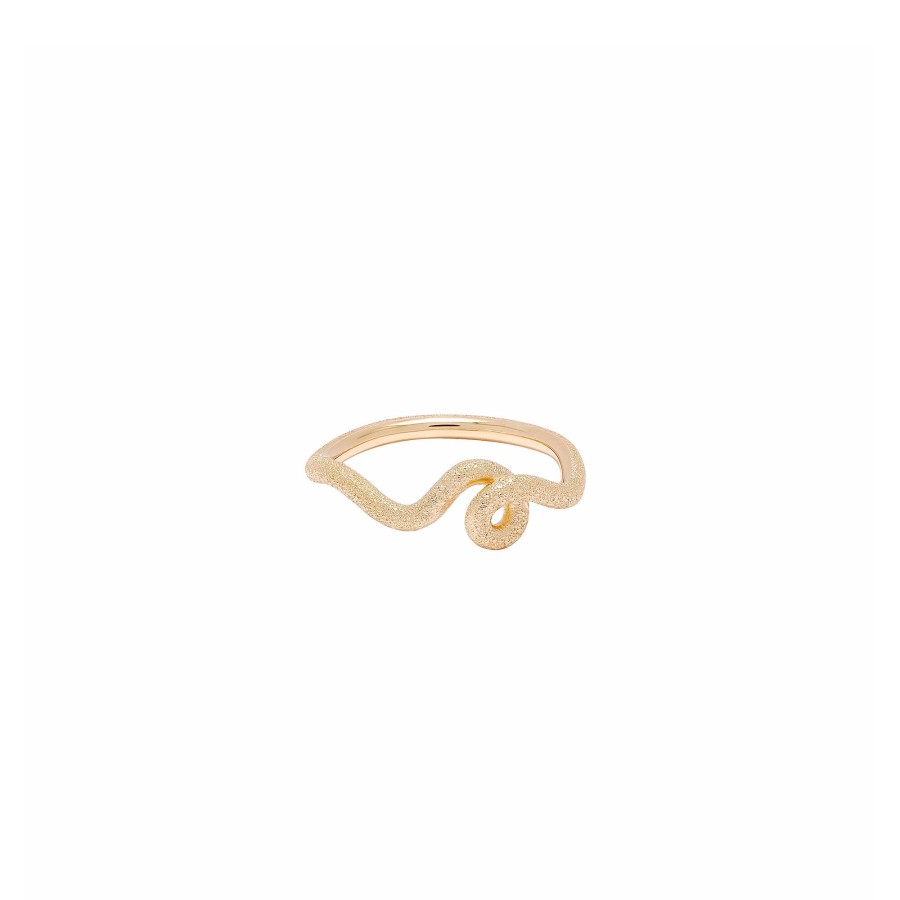 Jewelry Bea Bongiasca | Touch Of Wave Ring Gold
