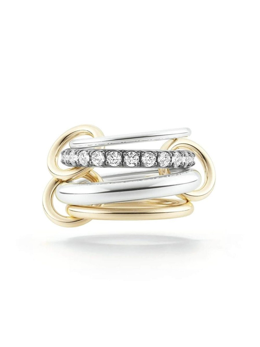 Jewelry Spinelli Kilcollin | Janssen Sg Stack Ring Steling Silver/Yellow/Rose Gold