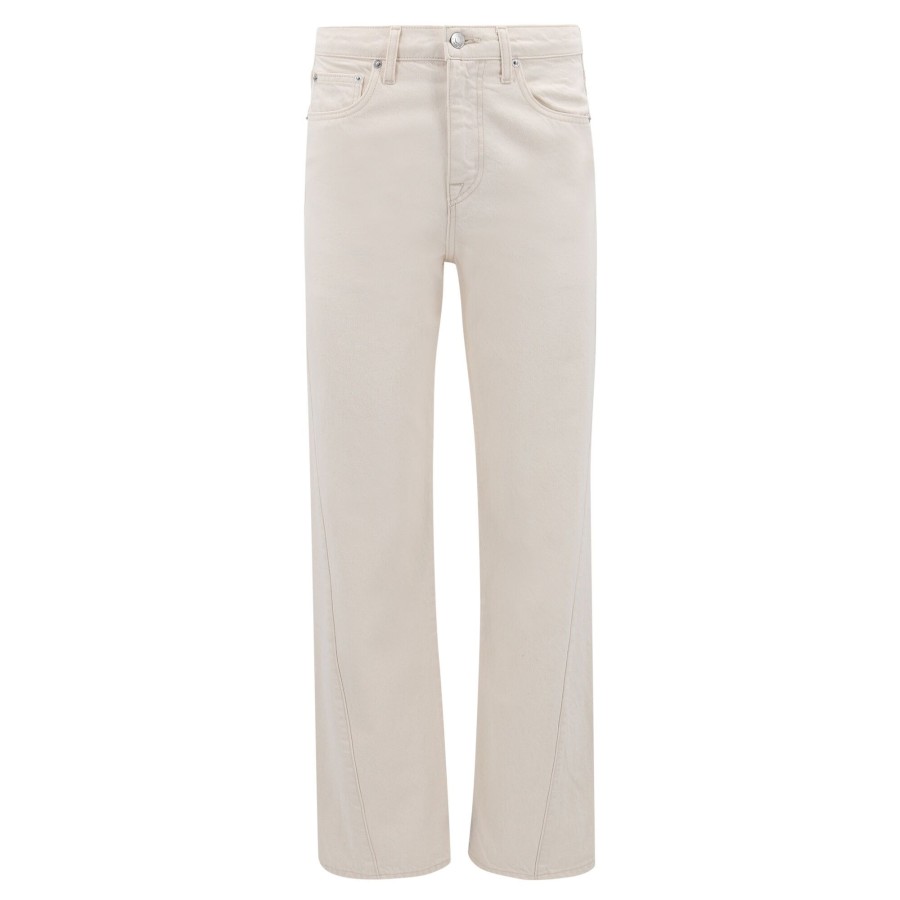 Clothing Simkhai | Sawyer Relaxed Taper Jean Ecru