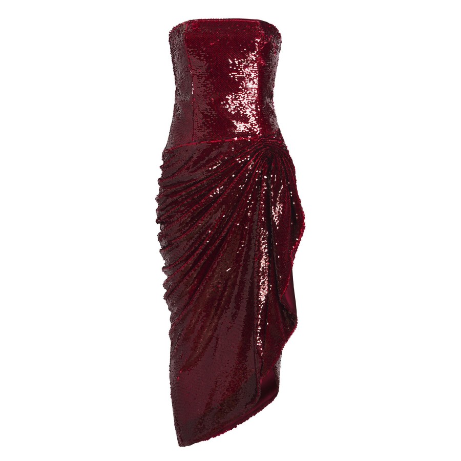 Clothing Cinq à Sept | Shea Dress Oxblood