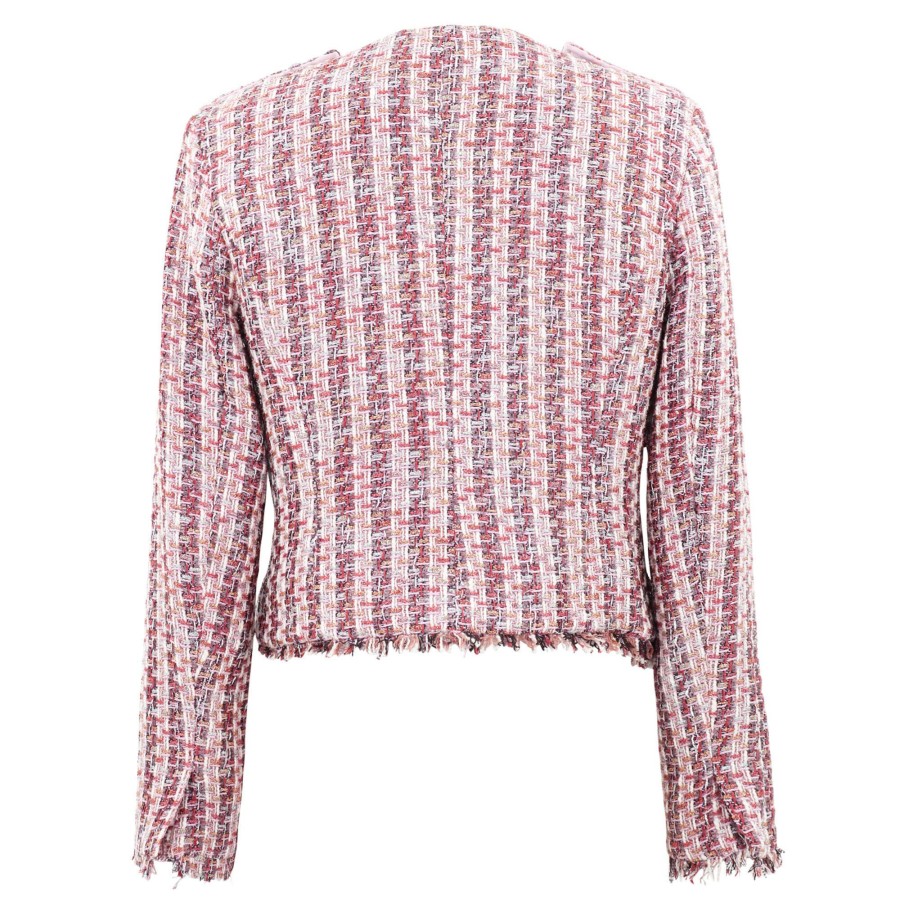 Clothing Ramy Brook | Esther Tweed Jacket Blush