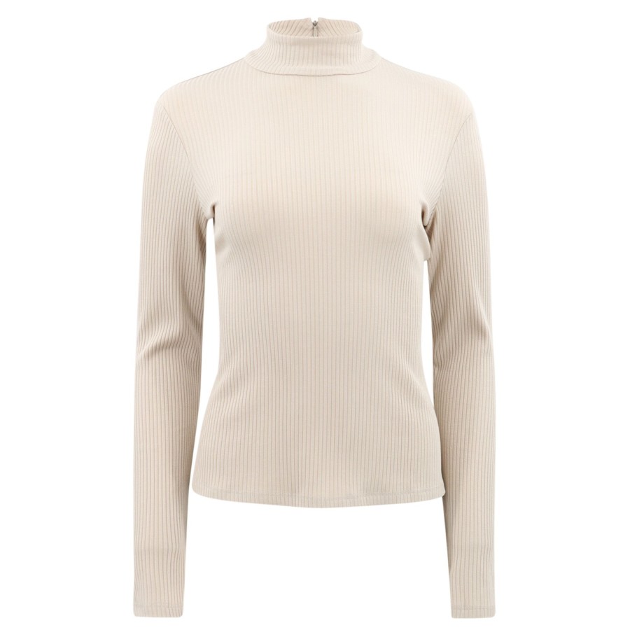 Clothing KZ_K Studio | Lily Essence Knit Top Sand