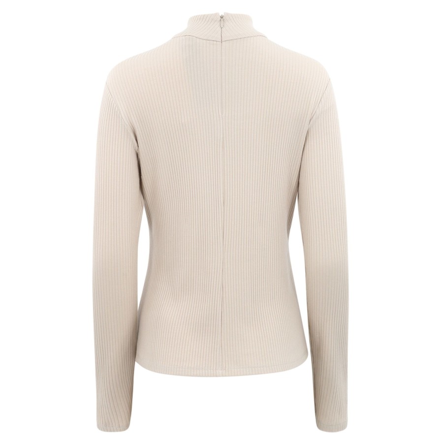 Clothing KZ_K Studio | Lily Essence Knit Top Sand