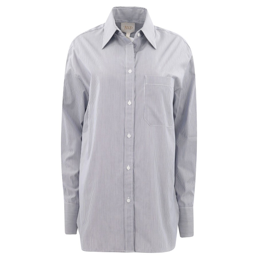 Clothing Twp | Big Joe Blouse Midnight/White